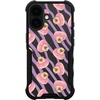 image:imageSmartish  Peachy Pups  iPhone 17 MagSafe Case  Gripmunk Lightweight  Protective Thin Grip Cover  Fits Apple iPhone 17Baker Pugs