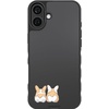 image:imageSmartish  Peachy Pups  iPhone 17 MagSafe Case  Gripmunk Lightweight  Protective Thin Grip Cover  Fits Apple iPhone 17Corgi Bunz