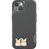 image:imageSmartish  Peachy Pups  iPhone 17 MagSafe Case  Gripmunk Lightweight  Protective Thin Grip Cover  Fits Apple iPhone 17Corgi Bunz