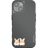 image:imageSmartish  Peachy Pups  iPhone 17 MagSafe Case  Gripmunk Lightweight  Protective Thin Grip Cover  Fits Apple iPhone 17Corgi Bunz