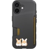 image:imageSmartish  Peachy Pups  iPhone 17 MagSafe Case  Gripmunk Lightweight  Protective Thin Grip Cover  Fits Apple iPhone 17Corgi Bunz