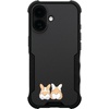 image:imageSmartish  Peachy Pups  iPhone 17 MagSafe Case  Gripmunk Lightweight  Protective Thin Grip Cover  Fits Apple iPhone 17Corgi Bunz