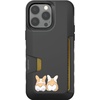 image:imageSmartish  Peachy Pups  iPhone 17 MagSafe Case  Gripmunk Lightweight  Protective Thin Grip Cover  Fits Apple iPhone 17Corgi Bunz