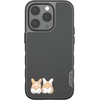 image:imageSmartish  Peachy Pups  iPhone 17 MagSafe Case  Gripmunk Lightweight  Protective Thin Grip Cover  Fits Apple iPhone 17Corgi Bunz