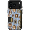 image:imageSmartish  Peachy Pups  iPhone 17 MagSafe Case  Gripmunk Lightweight  Protective Thin Grip Cover  Fits Apple iPhone 17Family Portraits