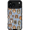 image:imageSmartish  Peachy Pups  iPhone 17 MagSafe Case  Gripmunk Lightweight  Protective Thin Grip Cover  Fits Apple iPhone 17Family Portraits