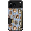 image:imageSmartish  Peachy Pups  iPhone 17 MagSafe Case  Gripmunk Lightweight  Protective Thin Grip Cover  Fits Apple iPhone 17Family Portraits