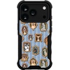 image:imageSmartish  Peachy Pups  iPhone 17 MagSafe Case  Gripmunk Lightweight  Protective Thin Grip Cover  Fits Apple iPhone 17Family Portraits