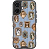 image:imageSmartish  Peachy Pups  iPhone 17 MagSafe Case  Gripmunk Lightweight  Protective Thin Grip Cover  Fits Apple iPhone 17Family Portraits