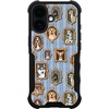 image:imageSmartish  Peachy Pups  iPhone 17 MagSafe Case  Gripmunk Lightweight  Protective Thin Grip Cover  Fits Apple iPhone 17Family Portraits