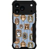 image:imageSmartish  Peachy Pups  iPhone 17 MagSafe Case  Gripmunk Lightweight  Protective Thin Grip Cover  Fits Apple iPhone 17Family Portraits