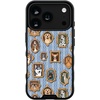 image:imageSmartish  Peachy Pups  iPhone 17 MagSafe Case  Gripmunk Lightweight  Protective Thin Grip Cover  Fits Apple iPhone 17Family Portraits