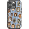 image:imageSmartish  Peachy Pups  iPhone 17 MagSafe Case  Gripmunk Lightweight  Protective Thin Grip Cover  Fits Apple iPhone 17Family Portraits