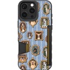 image:imageSmartish  Peachy Pups  iPhone 17 MagSafe Case  Gripmunk Lightweight  Protective Thin Grip Cover  Fits Apple iPhone 17Family Portraits