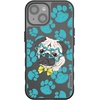image:imageSmartish  Peachy Pups  iPhone 17 MagSafe Case  Gripmunk Lightweight  Protective Thin Grip Cover  Fits Apple iPhone 17Pug Life