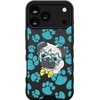 image:imageSmartish  Peachy Pups  iPhone 17 MagSafe Case  Gripmunk Lightweight  Protective Thin Grip Cover  Fits Apple iPhone 17Pug Life