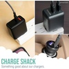 image:imageSmartish 2 Port USB Wall Charger  Charge Shack Maximum Speed 48 Amp Quick Charger Compatible with iPhone Android and All USB Devices Silk  Black32w Car Charger
