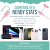 image:imageSmartish 2 in 1 USB C to USB CLightning Cable  Crown Joule  6 Ft Fabric Wrapped Fast Charging Cord  for iPhone Galaxy Pixel  100W Dual Fast Charger for PhonesLaptops  Im BlushingIm Blushing