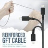 image:imageSmartish 2 in 1 USB C to USB CLightning Cable  Crown Joule  6 Ft Fabric Wrapped Fast Charging Cord  for iPhone Galaxy Pixel  100W Dual Fast Charger for PhonesLaptops  Im BlushingLightly Toasted Beige