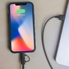 image:imageSmartish 2 in 1 USB C to USB CLightning Cable  Crown Joule  6 Ft Fabric Wrapped Fast Charging Cord  for iPhone Galaxy Pixel  100W Dual Fast Charger for PhonesLaptops  Im BlushingTeal Me More