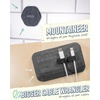 image:imageSmartish Bigger Cable Wrangler  MagSafe Mountaineer Wall Mount Bundle  Stick on Adhesive Phone Holder with Extra Strength Magnet for Apple MagSafe Accessories  No 2 Pencil Gray