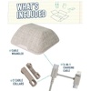 image:imageSmartish Cable Holder and Charger Combo  Cable Wrangler Organizer with 3in1 Universal Charging Cable  Lightly Toasted Beige