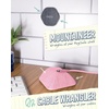 image:imageSmartish Cable Wrangler  MagSafe Mountaineer Wall Mount Bundle  Stick on Adhesive Phone Holder with Extra Strength Magnet for Apple MagSafe Accessories  Im Blushing