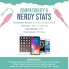 image:imageSmartish Lightning Fast Charging Cable  Crown Joule Durable Nylon Fabric Cord MFi Certified for iPad Airpods iPhone  Im Blushing 6ftIm Blushing
