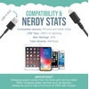image:imageSmartish Lightning Fast Charging Cable  Crown Joule Durable Nylon Fabric Cord MFi Certified for iPad Airpods iPhone  Im Blushing 6ftLightly Toasted Beige