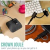 image:imageSmartish Lightning Fast Charging Cable  Crown Joule Durable Nylon Fabric Cord MFi Certified for iPad Airpods iPhone  Im Blushing 6ftNo 2 Pencil Gray