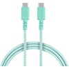 image:imageSmartish Lightning Fast Charging Cable  Crown Joule Durable Nylon Fabric Cord MFi Certified for iPad Airpods iPhone  Im Blushing 6ftTeal Me More
