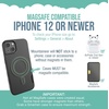 image:imageSmartish MagSafe Mountaineer Wall Mount  Compatible with Apple iPhone 1716151413  Magnetic Stick on Adhesive Phone Holder  Extra Strength Magnet for Apple Accessories  No 2 Pencil GrayNo 2 Pencil Gray