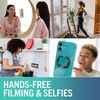 image:imageSmartish MagSafe Suction Mount  WallFlower  3 in 1 Reversible Magnetic Phone Grip Finger Loop Suction Mount Kickstand wUniversal MagSafe Adapter Kit for Apple iPhone  So JadedBlues on the Green