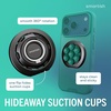image:imageSmartish MagSafe Suction Mount  WallFlower  3 in 1 Reversible Magnetic Phone Grip Finger Loop Suction Mount Kickstand wUniversal MagSafe Adapter Kit for Apple iPhone  So JadedSo Jaded