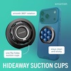 image:imageSmartish MagSafe Suction Mount  WallFlower  3 in 1 Reversible Magnetic Phone Grip Finger Loop Suction Mount Kickstand wUniversal MagSafe Adapter Kit for Apple iPhone  So JadedBlues on the Green