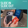 image:imageSmartish MagSafe Wallet  Side Hustle Flip  Magnetic Card Holder Kickstand  Slim  Flip Finger Grip Strap Holds 3 Cards  Cash Compatible with Apple iPhone 171615141312  Black Tie AffairBlack Tie Affair