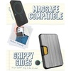 image:imageSmartish MagSafe Wallet  Side Hustle Flip  Magnetic Card Holder Kickstand  Slim  Flip Finger Grip Strap Holds 3 Cards  Cash Compatible with Apple iPhone 171615141312  Black Tie AffairGraspin Aspen