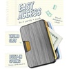 image:imageSmartish MagSafe Wallet  Side Hustle Flip  Magnetic Card Holder Kickstand  Slim  Flip Finger Grip Strap Holds 3 Cards  Cash Compatible with Apple iPhone 171615141312  Black Tie AffairGraspin Aspen