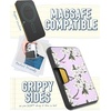 image:imageSmartish MagSafe Wallet  Side Hustle Flip  Magnetic Card Holder Kickstand  Slim  Flip Finger Grip Strap Holds 3 Cards  Cash Compatible with Apple iPhone 171615141312  Black Tie AffairVery Cherry Blossom