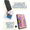 image:imageSmartish MagSafe Wallet  Side Hustle Flip  Magnetic Card Holder Kickstand  Slim  Flip Finger Grip Strap Holds 3 Cards  Cash Compatible with Apple iPhone 171615141312  Black Tie AffairGroovy  Baby