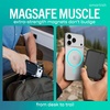 image:imageSmartish MagSafe Wallet  Side Hustle Flip  Magnetic Card Holder Kickstand  Slim  Flip Finger Grip Strap Holds 3 Cards  Cash Compatible with Apple iPhone 171615141312  Black Tie AffairVery Cherry Blossom