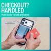 image:imageSmartish MagSafe Wallet  Side Hustle Flip  Magnetic Card Holder Kickstand  Slim  Flip Finger Grip Strap Holds 3 Cards  Cash Compatible with Apple iPhone 171615141312  Black Tie AffairDesert Stripes