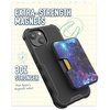 image:imageSmartish MagSafe Wallet  Side Hustle Flip  Magnetic Card Holder Kickstand  Slim  Flip Finger Grip Strap Holds 3 Cards  Cash Compatible with Apple iPhone 171615141312  Black Tie AffairSpaced Out