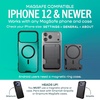 image:imageSmartish MagSafe Wallet  Side Hustle Flip  Magnetic Card Holder Kickstand  Slim  Flip Finger Grip Strap Holds 3 Cards  Cash Compatible with Apple iPhone 171615141312  Black Tie AffairBlack Tie Affair