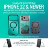 image:imageSmartish MagSafe Wallet  Side Hustle Flip  Magnetic Card Holder Kickstand  Slim  Flip Finger Grip Strap Holds 3 Cards  Cash Compatible with Apple iPhone 171615141312  Black Tie AffairMoving Mountains