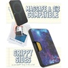 image:imageSmartish MagSafe Wallet  Side Hustle Flip  Magnetic Card Holder Kickstand  Slim  Flip Finger Grip Strap Holds 3 Cards  Cash Compatible with Apple iPhone 171615141312  Black Tie AffairSpaced Out