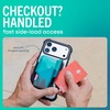 image:imageSmartish MagSafe Wallet  Side Hustle Flip  Magnetic Card Holder Kickstand  Slim  Flip Finger Grip Strap Holds 3 Cards  Cash Compatible with Apple iPhone 171615141312  Black Tie AffairMoving Mountains