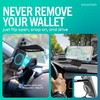 image:imageSmartish MagSafe Wallet  Side Hustle Flip  Magnetic Card Holder Kickstand  Slim  Flip Finger Grip Strap Holds 3 Cards  Cash Compatible with Apple iPhone 171615141312  Black Tie AffairBlack Tie Affair