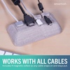 image:imageSmartish Magnetic Cord Holder  Cable Wrangler Organizer with Magnet Clips for Charger Management on Desktop Nightstand for USBC  Lightning  Lightly Toasted BeigeLightly Toasted Beige