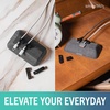 image:imageSmartish Magnetic Cord Holder  Cable Wrangler Organizer with Magnet Clips for Charger Management on Desktop Nightstand for USBC  Lightning  Lightly Toasted BeigeNo 2 Pencil Gray
